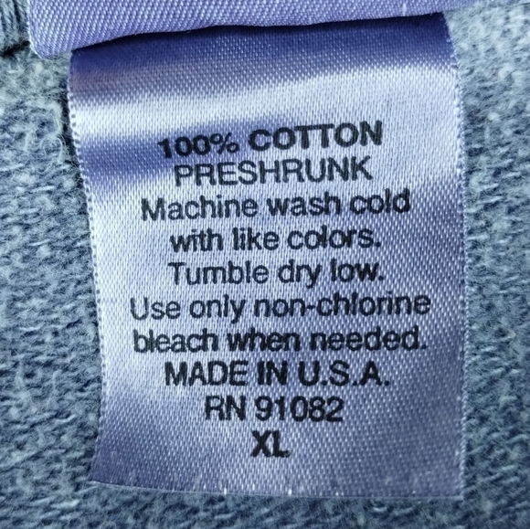 Vtg Breezin' Up Kids Surf Womens Small Sweatshirt USA Crop Surfer Girl Sun Faded - Picture 7 of 7